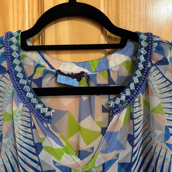 HALE BOB Psychedelic City Long Sleeve Top - Picture 5 of 7